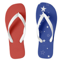 Patriotische Flip Flops