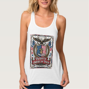 Patriotische Freiheits-Schutz-Freiheitssymbole & - Tank Top
