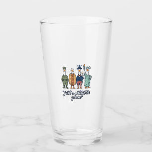 Patriotische Gänse-Aufstellung Vintage-Vector-Shir Glas