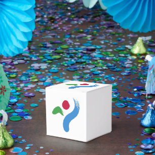 Patriotische Geschenkbox mit Flagge von Seoul Geschenkschachtel