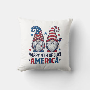 Patriotische Gnome Frohes 4. Juli Amerika-Shirt_1 Kissen