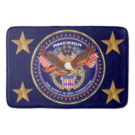 Patriotische große Bad-Matte 24" x 6" Badematte