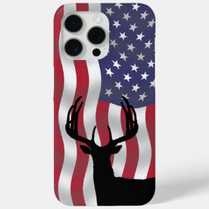 Patriotische Großwild Hirsche Case-Mate iPhone Hülle