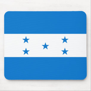 Patriotische honduranische Flagge Mousepad