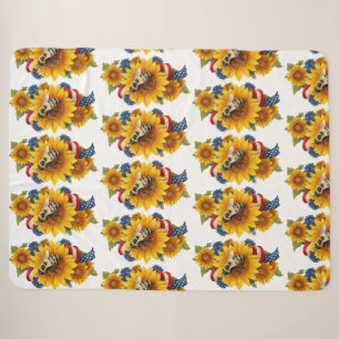 Patriotische Honigbiene Sherpadecke