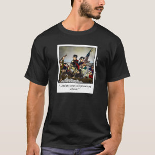 Patriotische Humorose Cartoon Tee Shirt