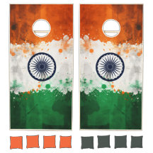 Patriotische Indianerflagge Inspiriert Störungsbil
