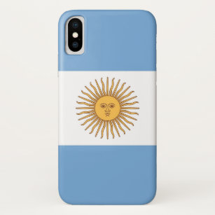 Patriotische Iphone X Fall mit argentinischer Flag Case-Mate iPhone Hülle