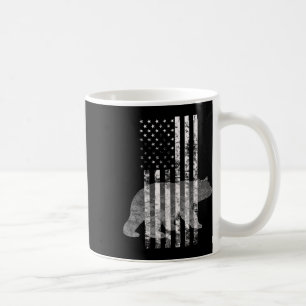 Patriotische Jagdbärenjäger Kaffeetasse