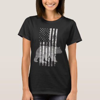 Patriotische Jagdbärenjäger T-Shirt