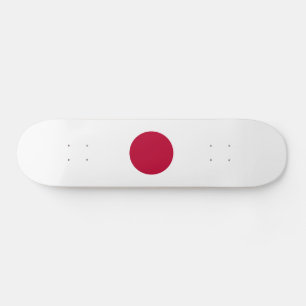 Patriotische Japanische Flagge Skateboard