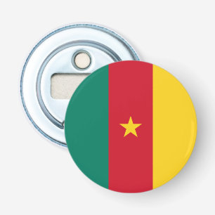 Patriotische Kamerun-Flagge Flaschenöffner