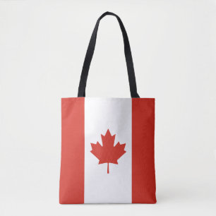 Patriotische kanadische Flagge Tasche