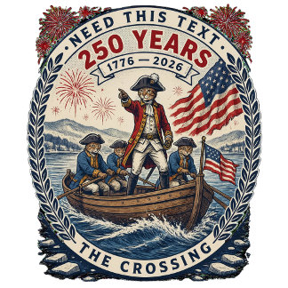Patriotische Katze 250 Jahre Amerika-Jubiläum T-Shirt