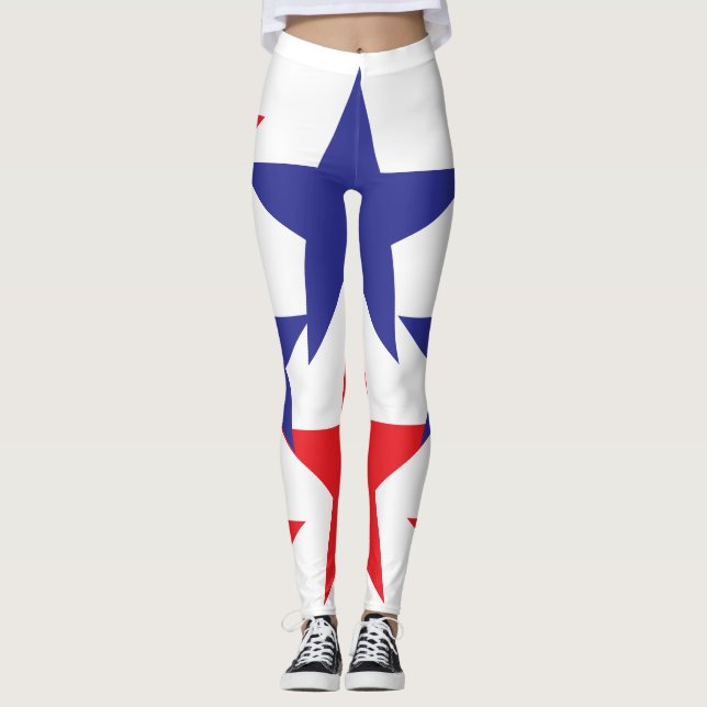 Patriotische Leggings (Vorderseite)