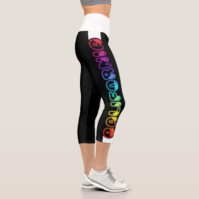 Patriotische Leggings der Republik Kalifornien (Rechts)