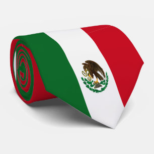 Patriotische Mexikanflagge Krawatte
