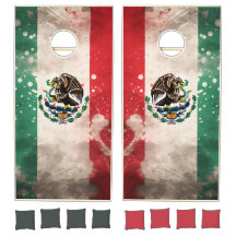 Patriotische mexikanische Flagge Inspiriert Störun