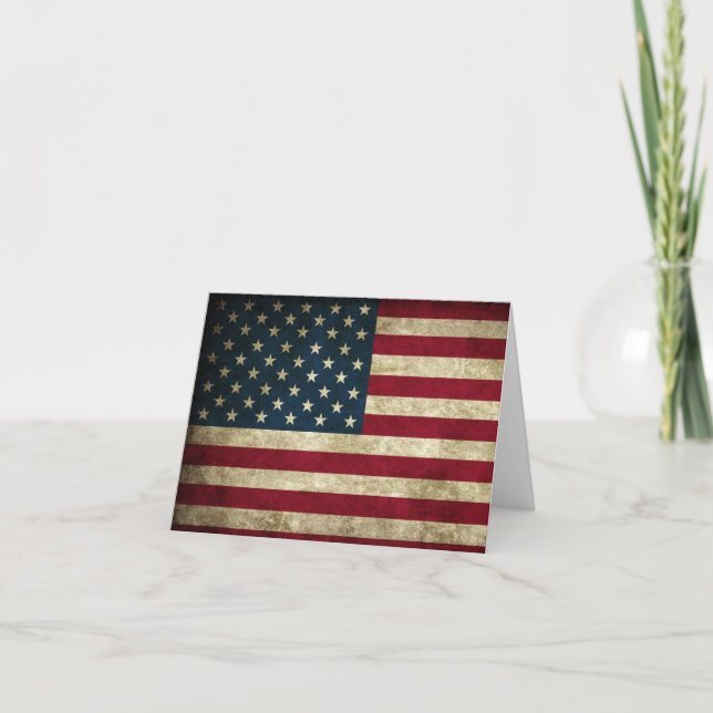 Patriotische Mitteilungskarten der amerikanischen  (Vorderseite)