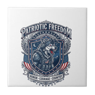 Patriotische Nachtmission Patriot Wolf Militär-Ins Fliese