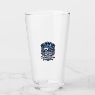 Patriotische Nachtmission Patriot Wolf Militär-Ins Glas