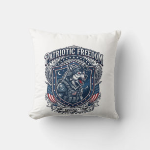 Patriotische Nachtmission Patriot Wolf Militär-Ins Kissen