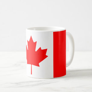 Patriotische Nationalflagge KANADA Kaffeetasse