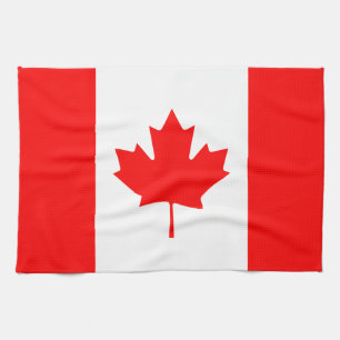 Patriotische Nationalflagge KANADA Küchentuch