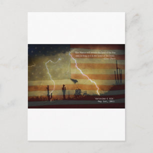 Patriotische Operation Geronimo-E KIA Postkarte