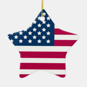 PATRIOTISCHE ORNAMENTE - AMERIKANISCHE FLAGGE - GI