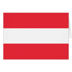 Patriotische österreichische Flagge