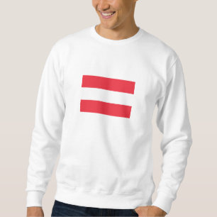 Patriotische Österreichische Flagge Sweatshirt