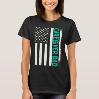 Patriotische Pflegekraft Krankenpfleger Pflegevate T-Shirt