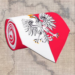 Patriotische polnische Flagge, Adler, polnische Wi Krawatte