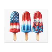 Patriotische Popcicles
