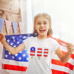 Patriotische Popsicles T-Shirt