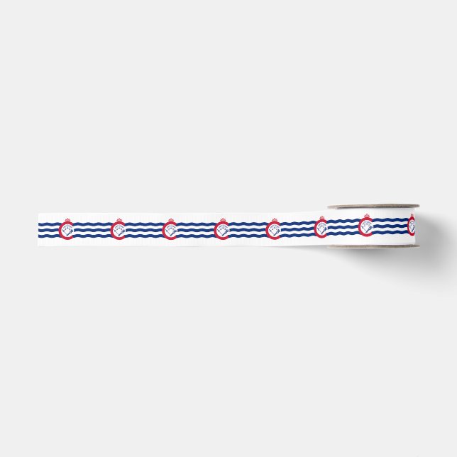 Patriotische Ribbon mit Flagge Cincinnati Ripsband (Vorderseite)