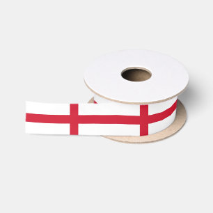 Patriotische Ribbon mit Flagge von England Satinband