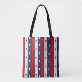 PATRIOTISCHE ROTE WEISSE BLAUE STARTEN UND STREIFE TASCHE
