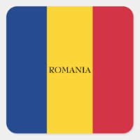 Patriotische Rumänische Flagge Rumänisch