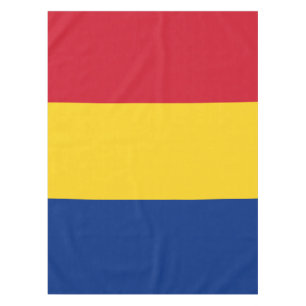 Patriotische Rumänische Flagge Rumänisch Tischdecke