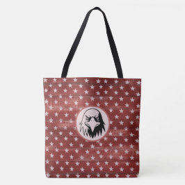 *~* Patriotische Rustikale Barnwood Stars Bald Adl Tasche