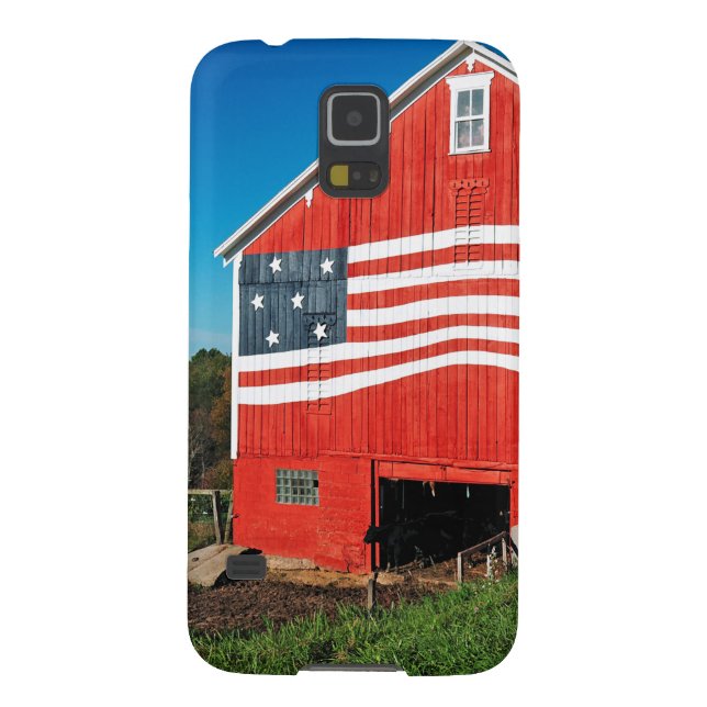 Patriotische Scheune Case-Mate Samsung Galaxy Hülle (Rückseite)