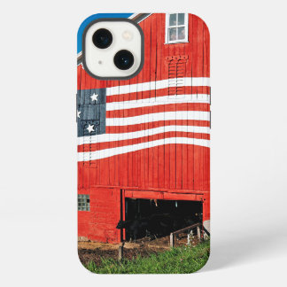 Patriotische Scheune iPhone Hülle