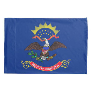 Patriotische Single-Pillowcase-Flagge von North Da Kissenbezug