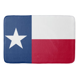 Patriotische Staats-Flagge von Texas Badematte