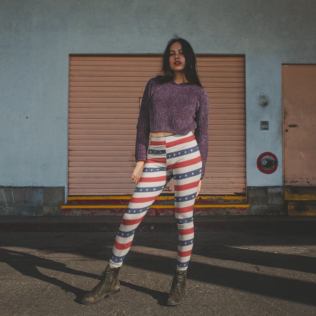 Patriotische Stars Leggings (Von Creator hochgeladen)