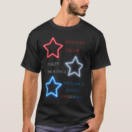 Patriotische Stars T-Shirt