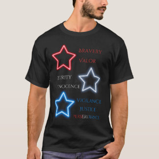 Patriotische Stars T-Shirt