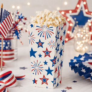 Patriotische Stern Favor Box Geschenkschachtel
